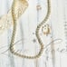 KENDRA SCOTT Emery Gold Tennis Necklace In White Crystal NWT