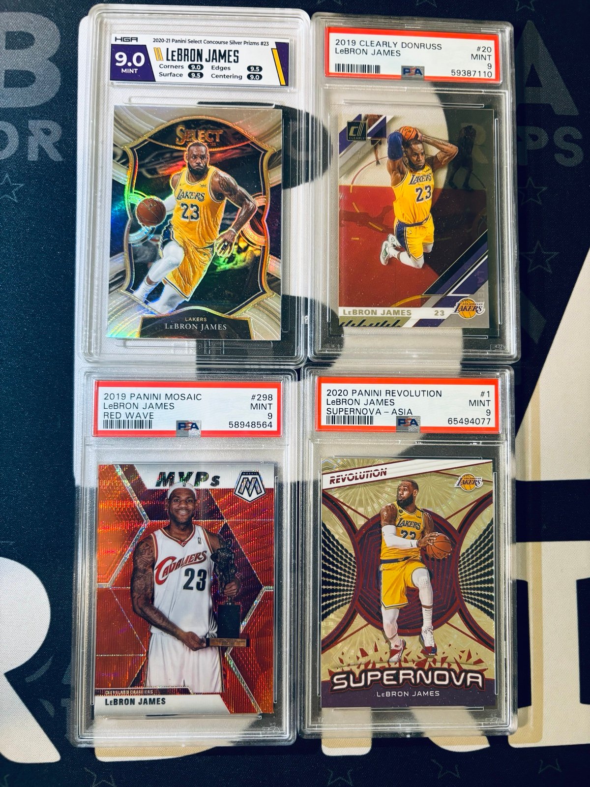 Lebron James PSA Baketball Card Lot