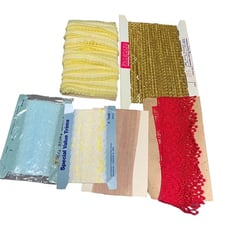 39 yds 29 Assorted Decorative Vintage Lace & Trim Collection