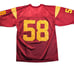 Nike Jersey Mens USC Trojans Number 58 Red University Southern California LARGE