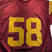 Nike Jersey Mens USC Trojans Number 58 Red University Southern California LARGE