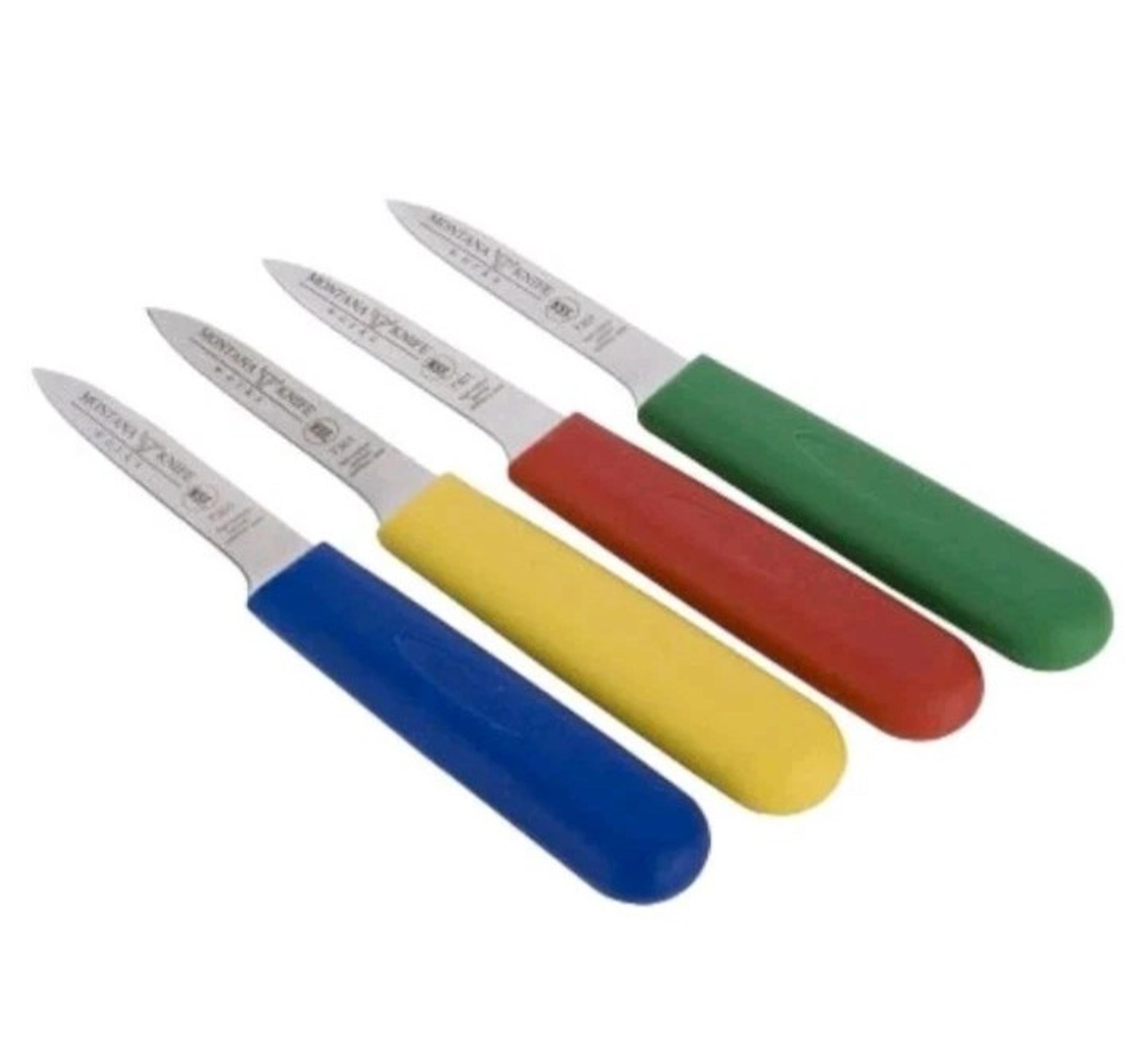 7401 Montana Knife Works  Professional Knife 7 1/2” Paring Knives 4 Pieces