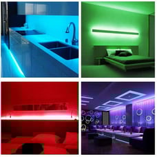 Party Bar 49FT 32FT Flexible 3528 RGB LED SMD Strip Light Fairy Lights Room TV
