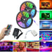 Party Bar 49FT 32FT Flexible 3528 RGB LED SMD Strip Light Fairy Lights Room TV