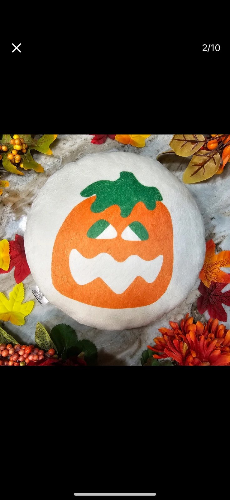 HALLOWEEN SUGAR COOKIE PILLOW