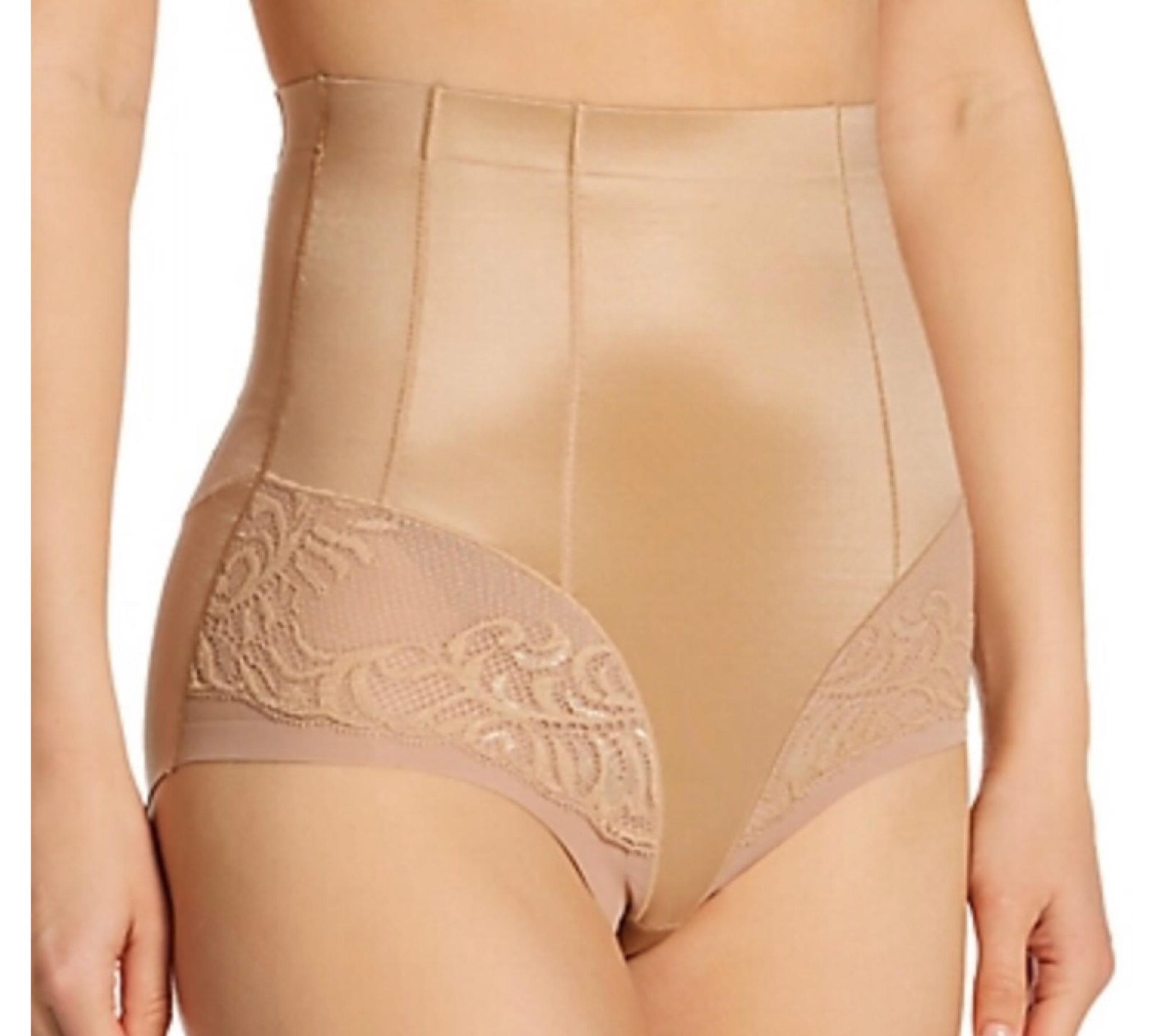 NATORI Feathers High Waisted Control Top Brief Panty NEW