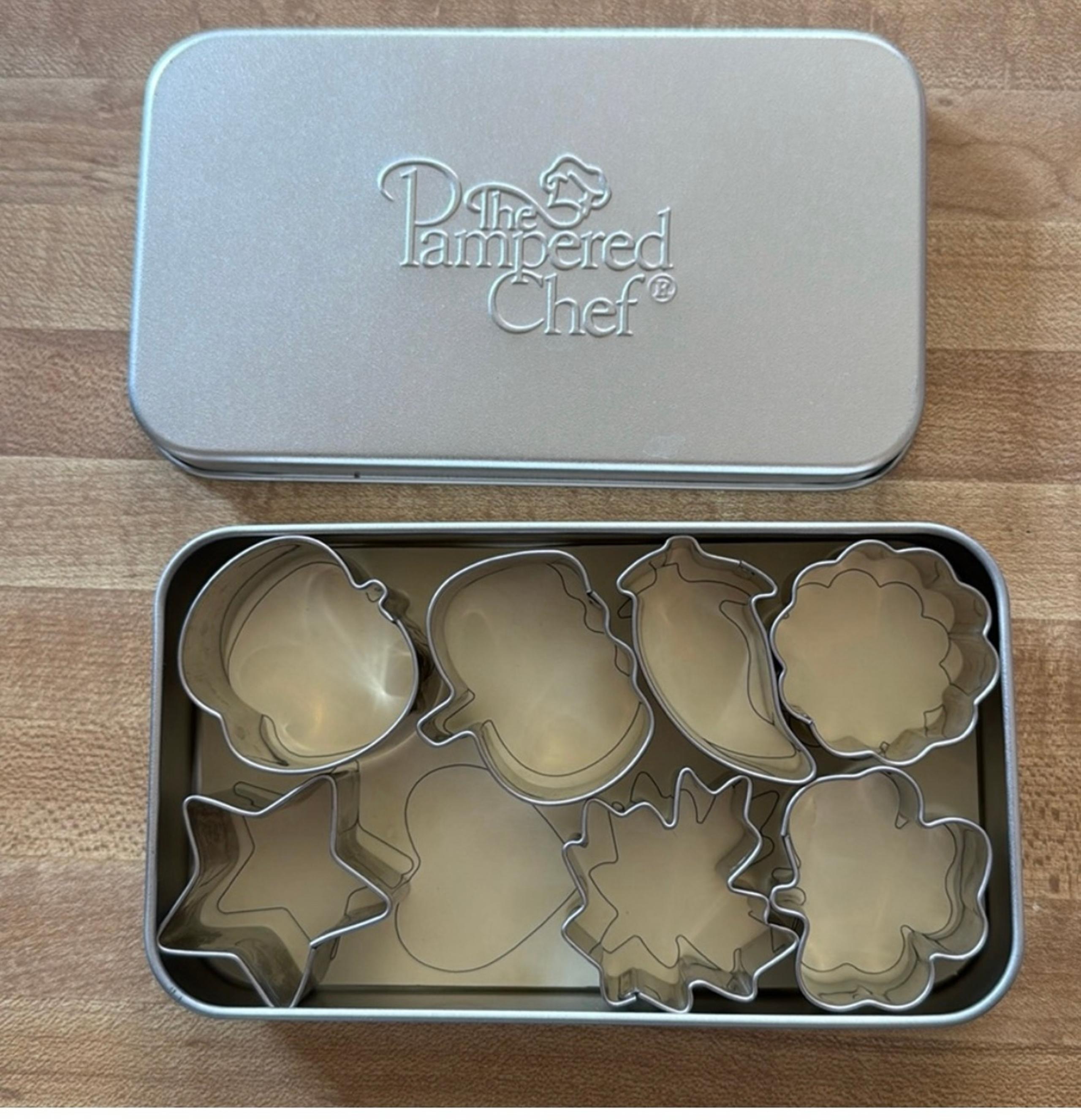 Pampered Chef Mini Cookie Cutters