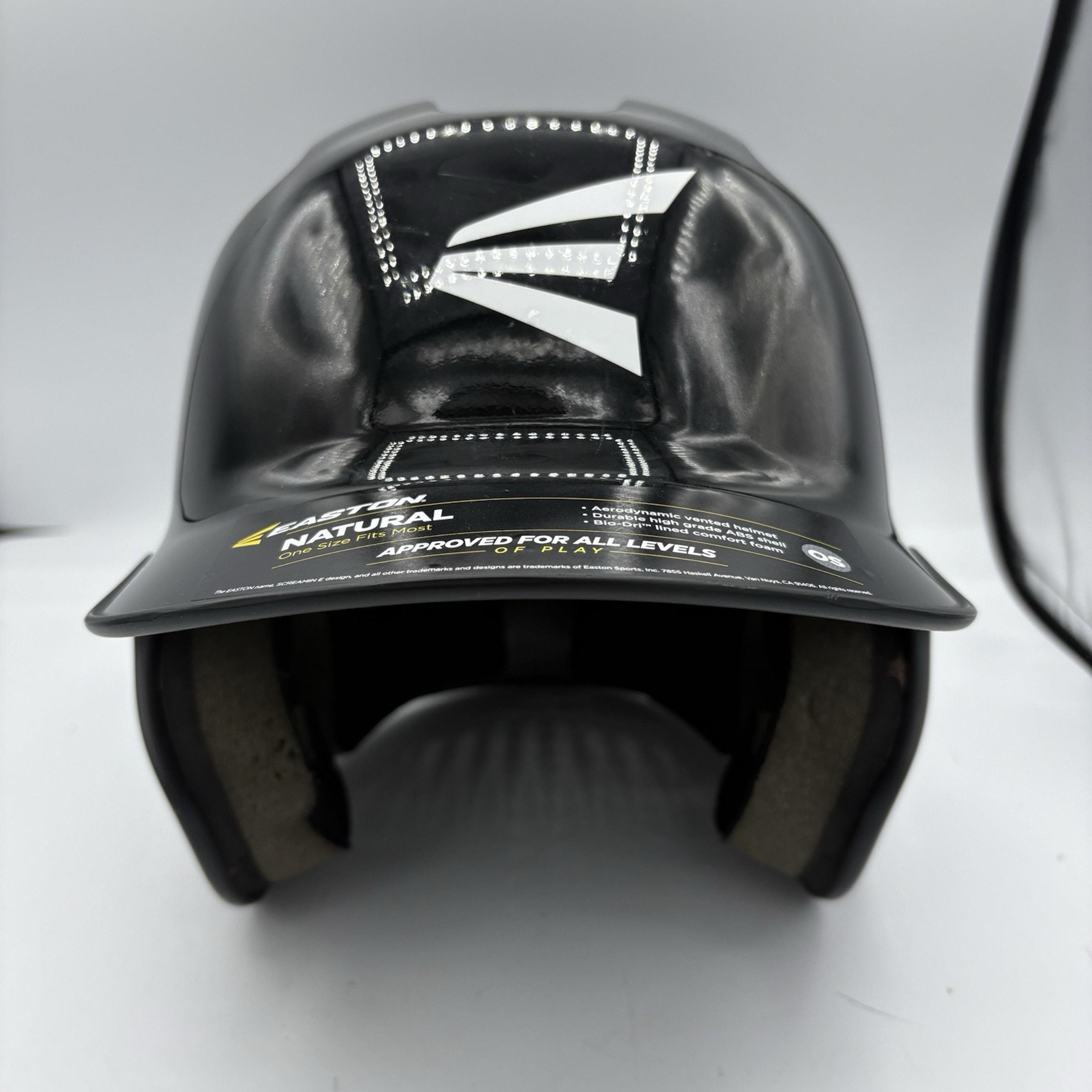 Easton Youth Baseball Batting Helmet 6 1/2- 7 1/2 Natural Dual Scream E Black C