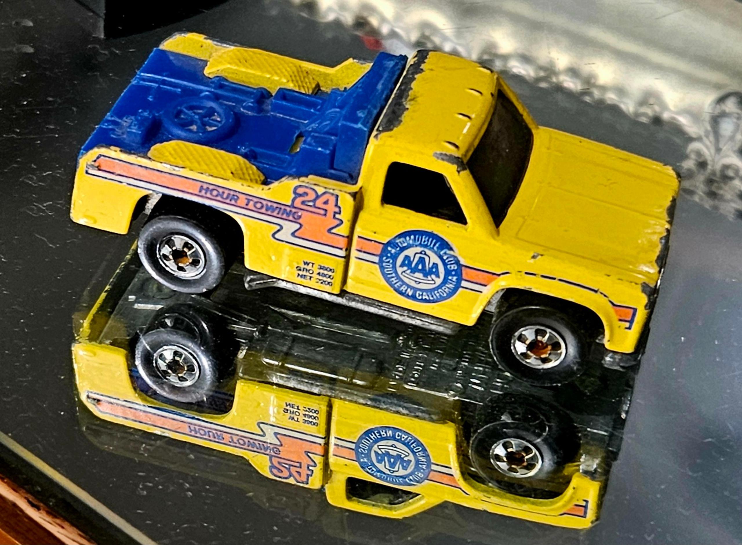 Vintage 1974 Hot Wheels Rambling Wrecker AAA 24 Hr Tow Truck | 1/64 Vehicle