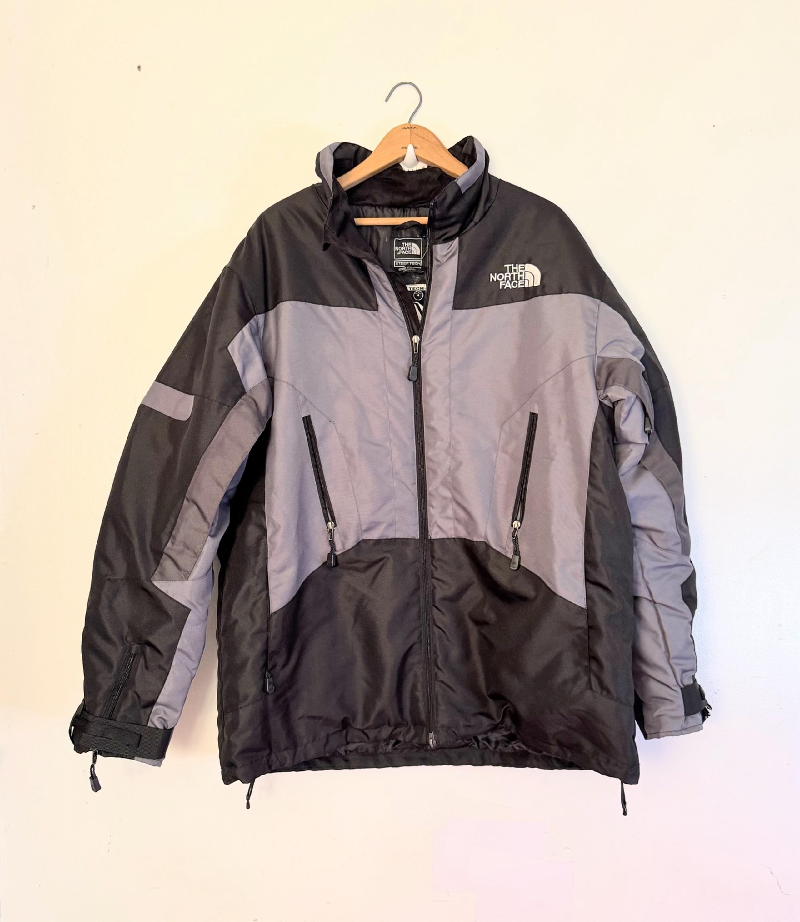 Vintage North Face Steep Tech Nylon Jacket Mens 2XL Technical Active black/Gray