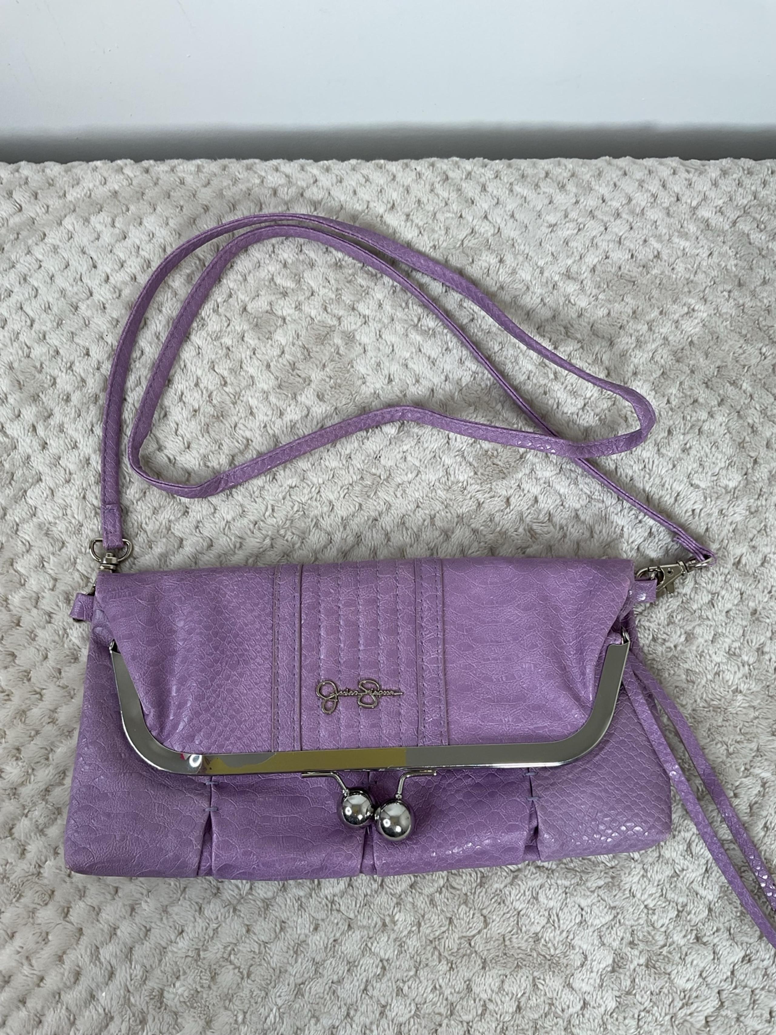 Jessica Simpson Lilac Clutch Crossbody