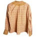 Mi Golondrina Beatriz Blouse Rosa y Mostaza Size Medium Embroidered Tassel