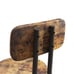 3 Piece Bar Table Set Counter Height Kitchen Table with 2 Bar Stools Brown
