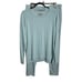 Free Fly Women's Bamboo Lightweight Fleece 2 Piece Set Blue Size Large Cozy