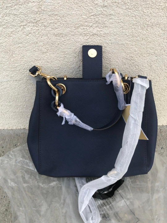 New Michael Kors Cynthia Leather Satchel