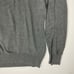 Banana Republic Men's Sweater Size Large Silk Cotton Cashmere Blend Gray V-Neck