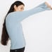 Madewell Light Feather Blue Soft Fuzzy Furry Hewitt Cardigan Sweater X-Small XS