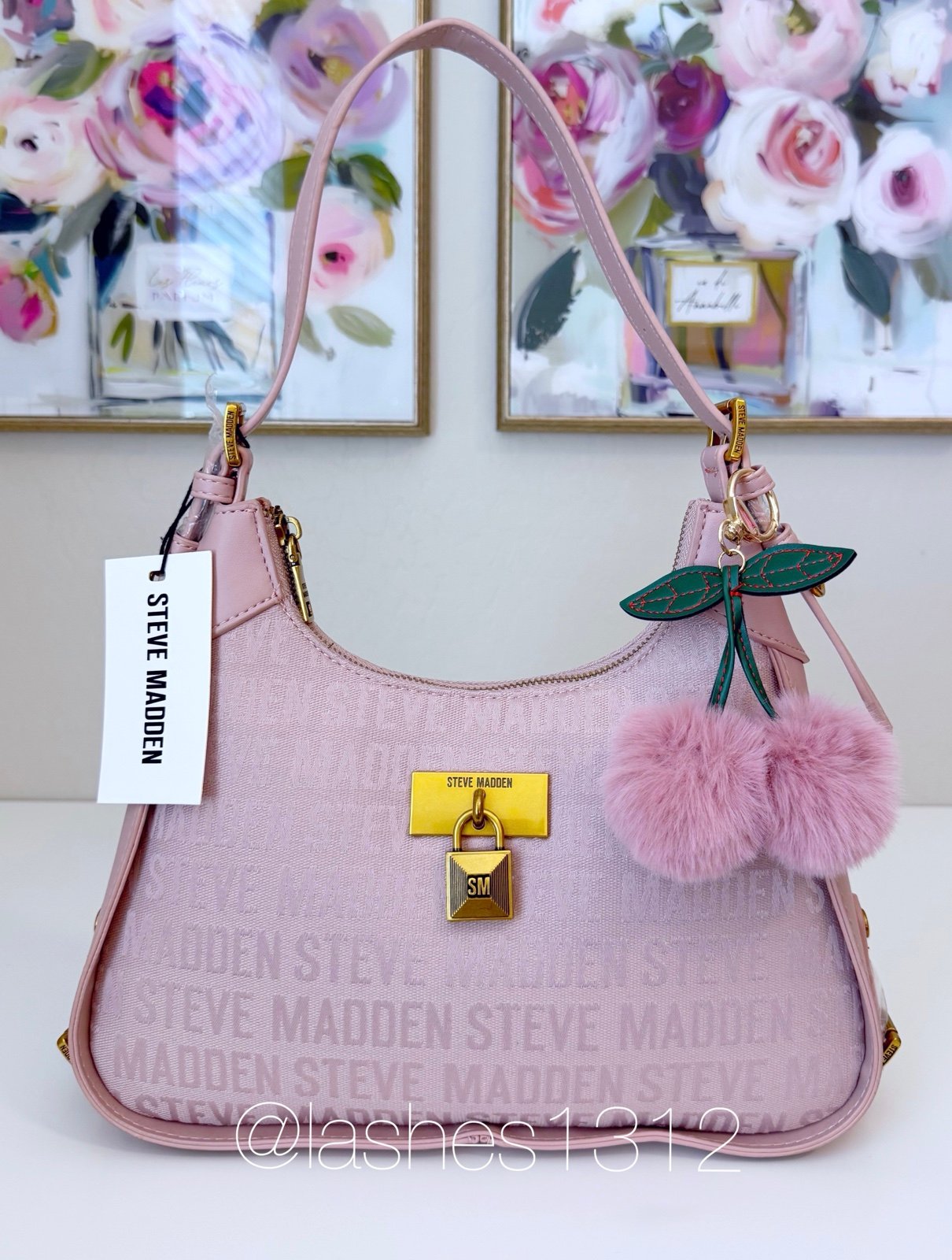 STEVE MADDEN Purse BPENNY Shoulder Bag - Blush Pink