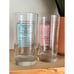 RARE Anthropologie Dessert Diaries Carrot Cake & Cheesecake Glasses