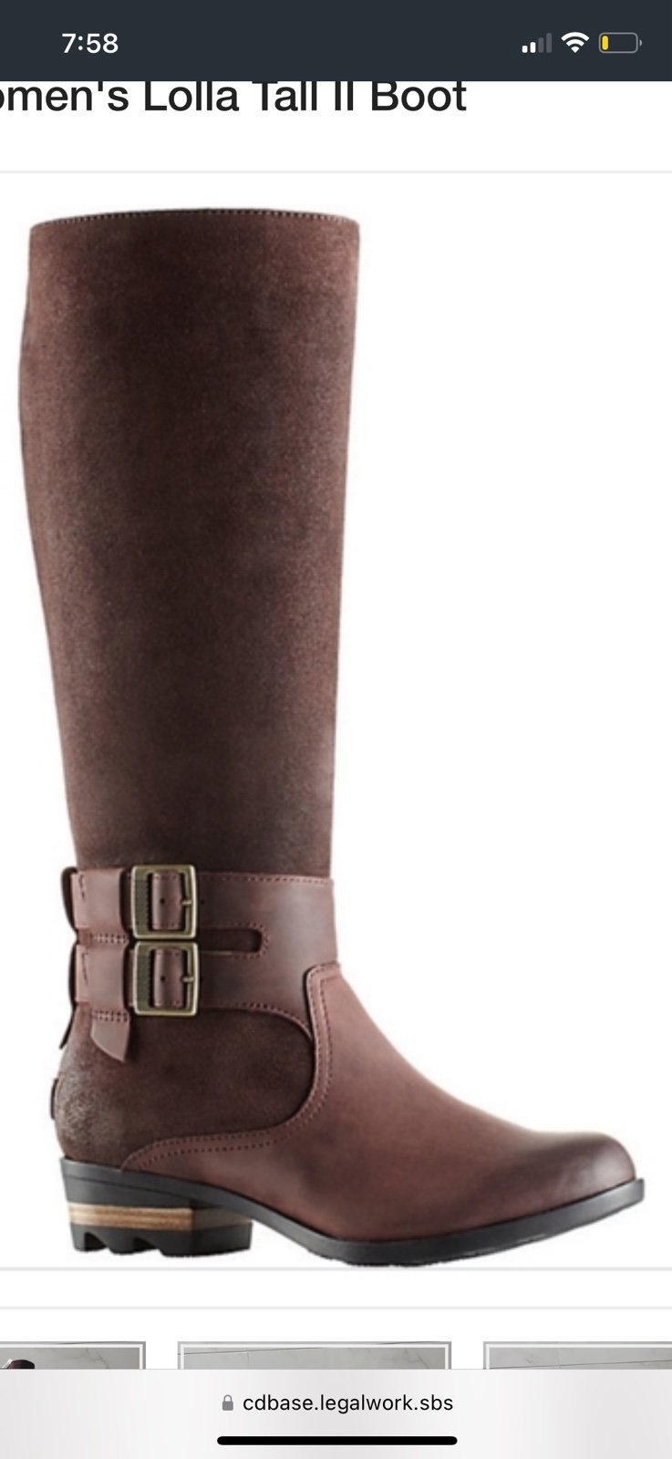 Sorel Lolla 2 tall riding boots size 6