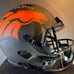 Javonte Williams Signed Broncos Full-Size Eclipse Alternate Speed Helmet Beckett