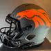 Javonte Williams Signed Broncos Full-Size Eclipse Alternate Speed Helmet Beckett