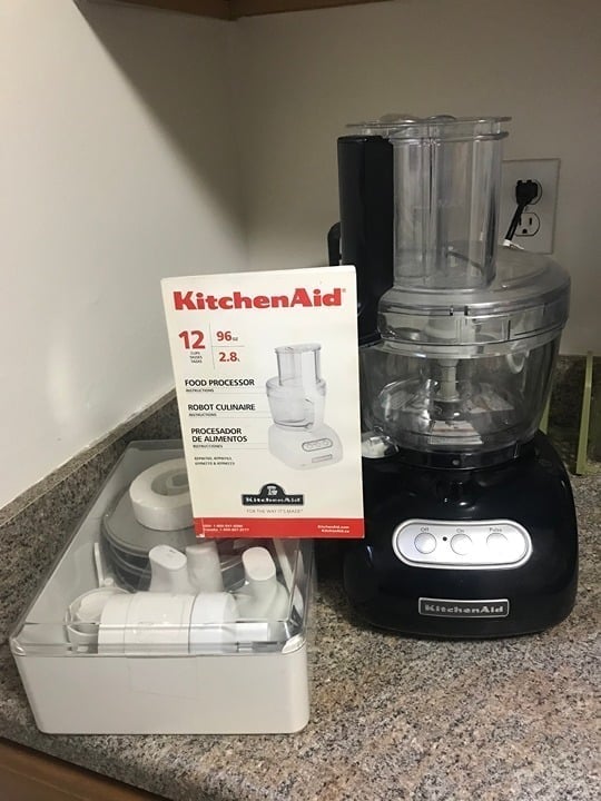 KitchenAid KFPW760 home food processor w/accessory kit