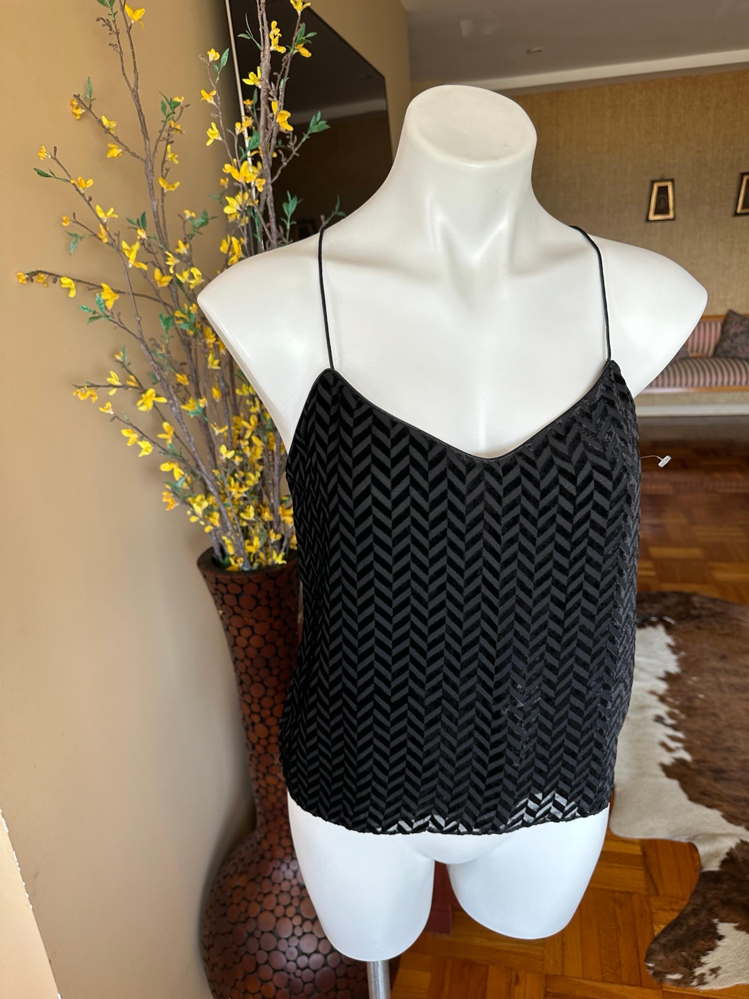 NWT EMANUEL UNGARO Top. Neiman Marcus CRUPPO CFT lining Top.Size 8/42 Petite