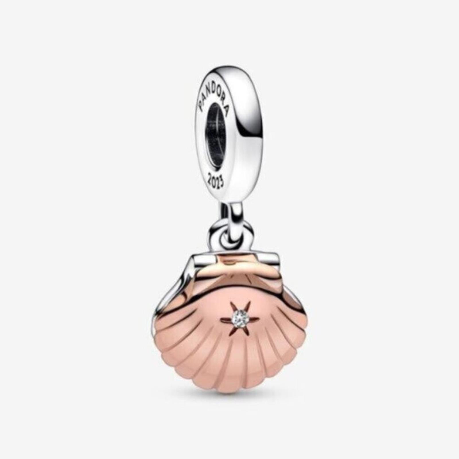 Pandora Pandora Club 2023 Sea Shell & Treated Freshwater Cultured Pearl Dangle C