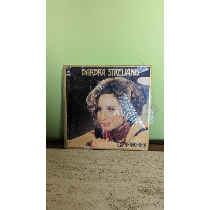 Vintage Barbra Streisand New Gold Disc Album 1974 Vinyl Shrinkwrapped Very Good