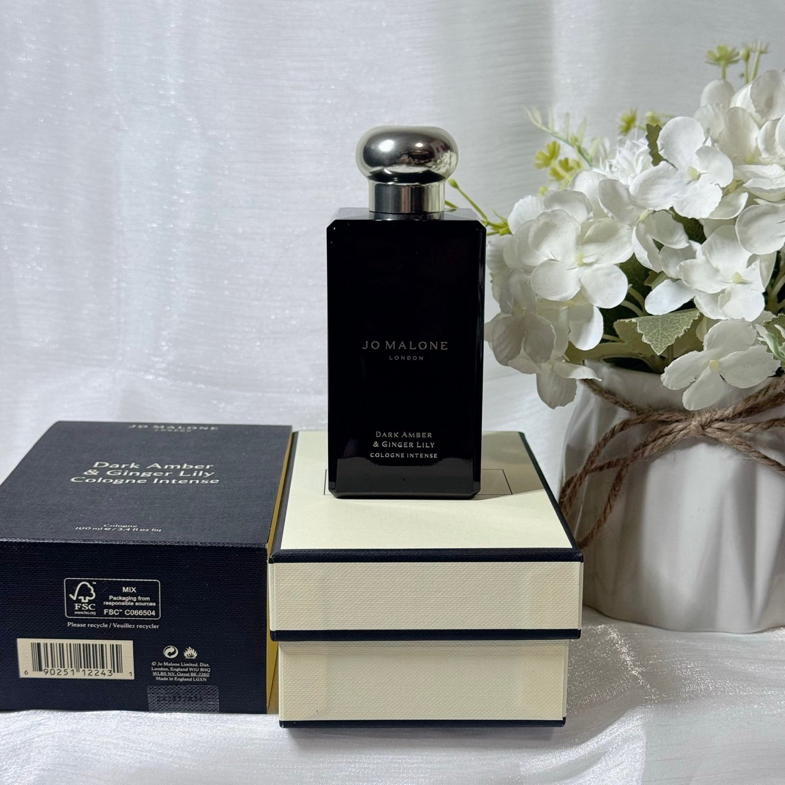 JO MALONE DARK AMBER & GINGER LILY COLOGNE INTENSE 100ML (RETAIL $228)
