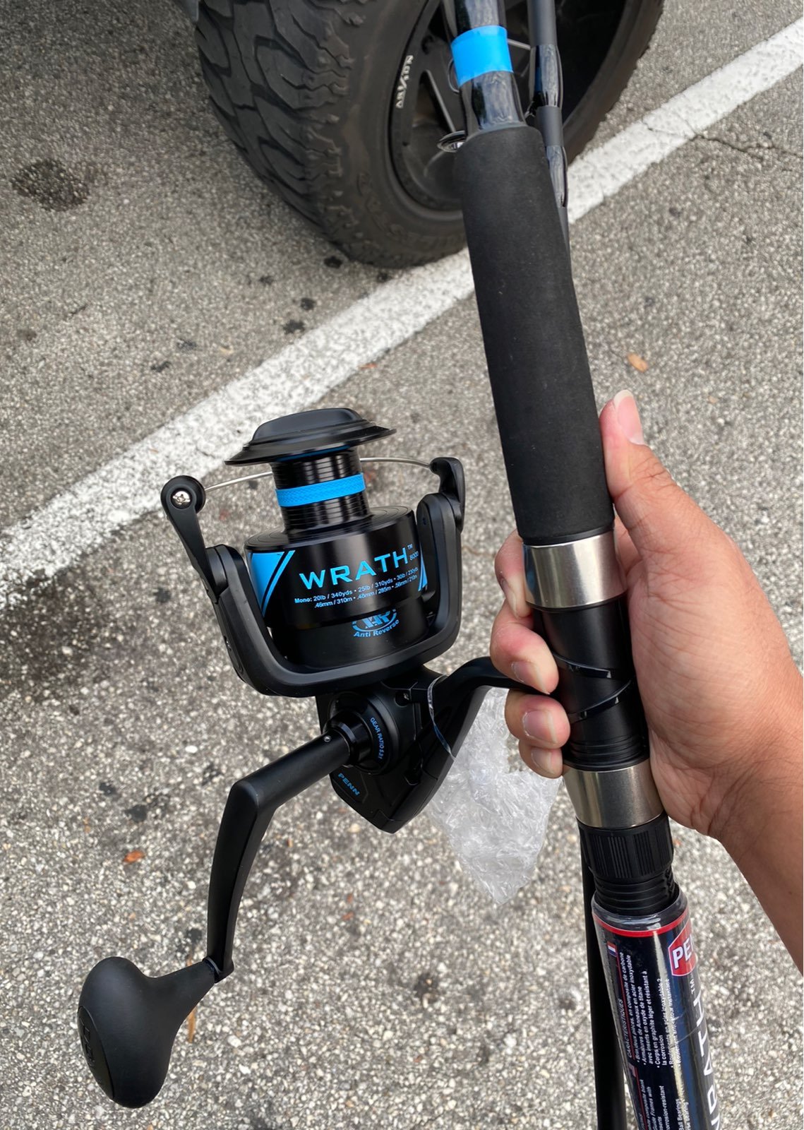 Penn Wrath 4000 Reel & Rod