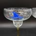 Margaritaville Margarita Glass Jimmy Buffett Fins Up Parrothead LOT 2 Art Glass