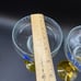 Margaritaville Margarita Glass Jimmy Buffett Fins Up Parrothead LOT 2 Art Glass