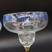 Margaritaville Margarita Glass Jimmy Buffett Fins Up Parrothead LOT 2 Art Glass