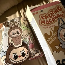 The Monsters - Labubu Exciting Macaron- Toffee