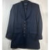 J. Peterman Company Classic Navy Blazer Suit Jacket Business Formal Size 4