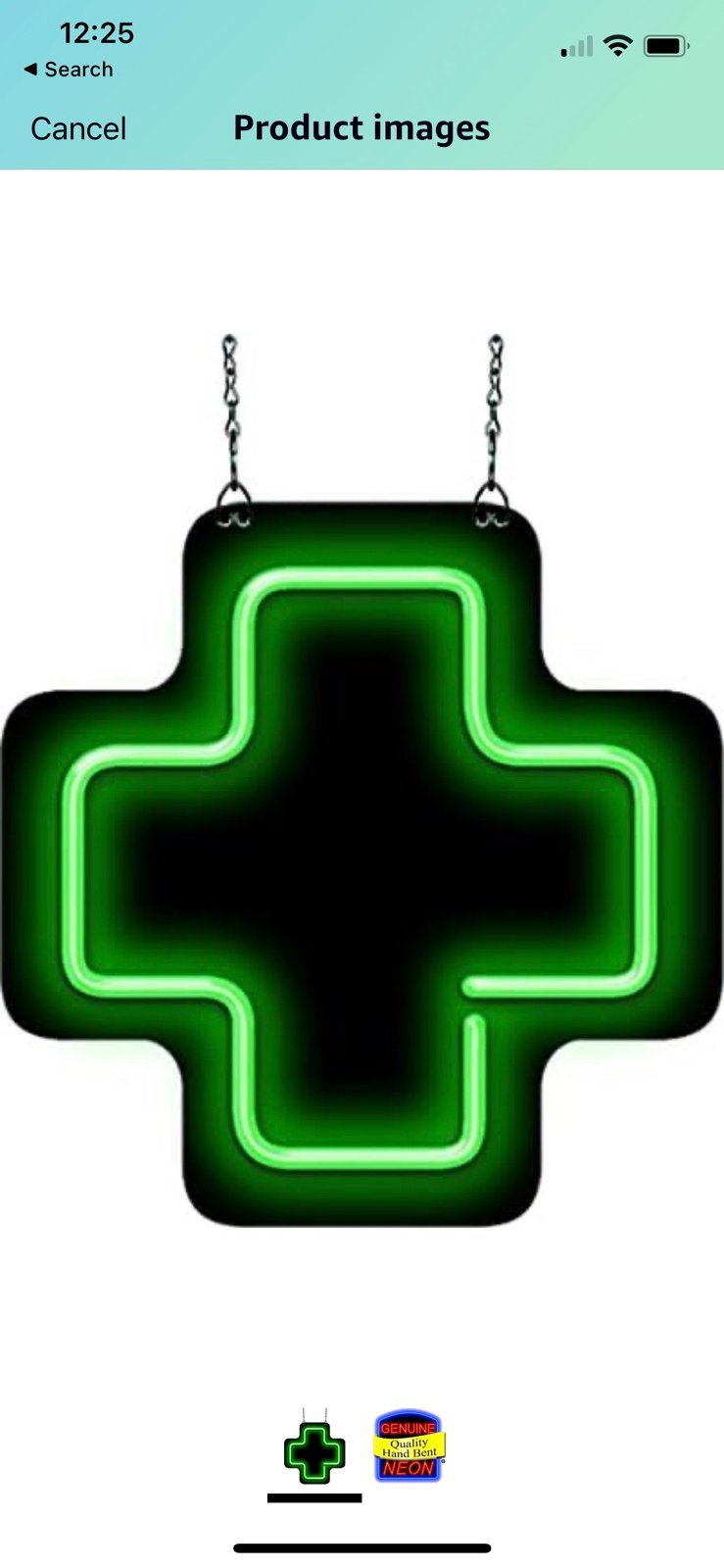 Medical Cross Neon Sign