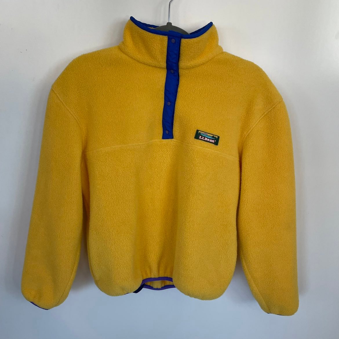 L.L. Bean Monroe Garden Fleece Pullover Sweatshirt Women’s Medium
