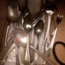 Silver plate flatware
