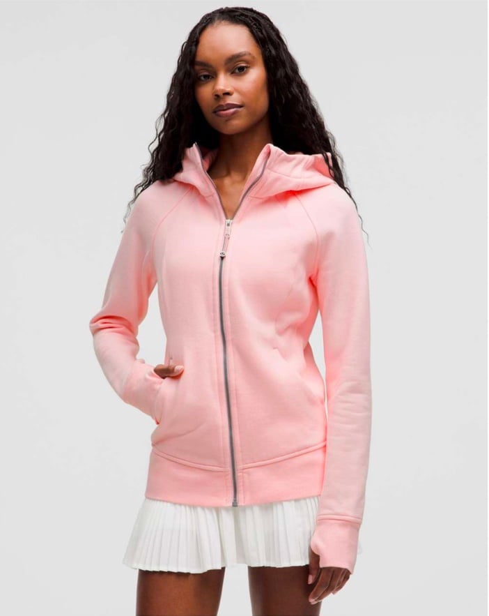Lululemon Scuba Full-Zip Hoodie/ Strawberry Milkshake/ sz2/ NWT