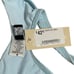 Ris-k Swim Sky Blue Low V Neckline Triangle Top & High Waisted Bottoms Cut Outs