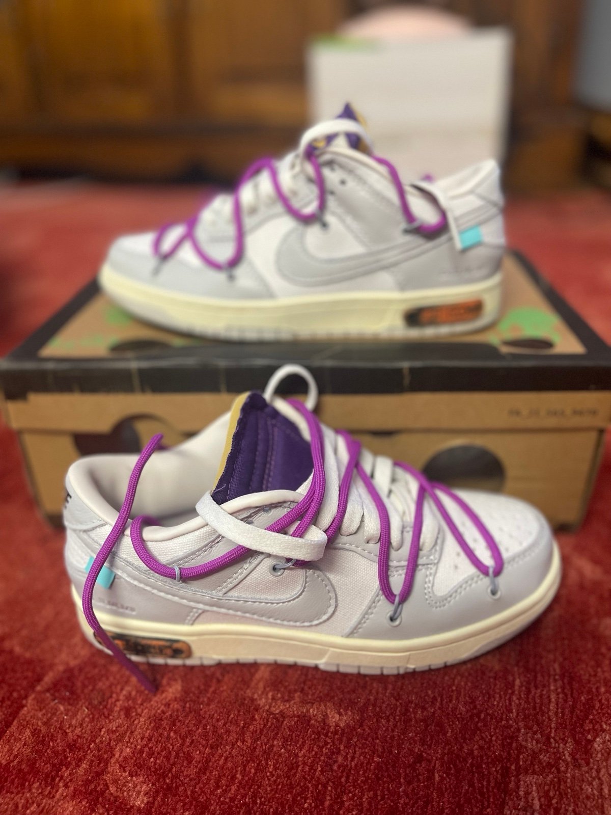 Off-White x Dunk Low 'Lot 28 of 50'