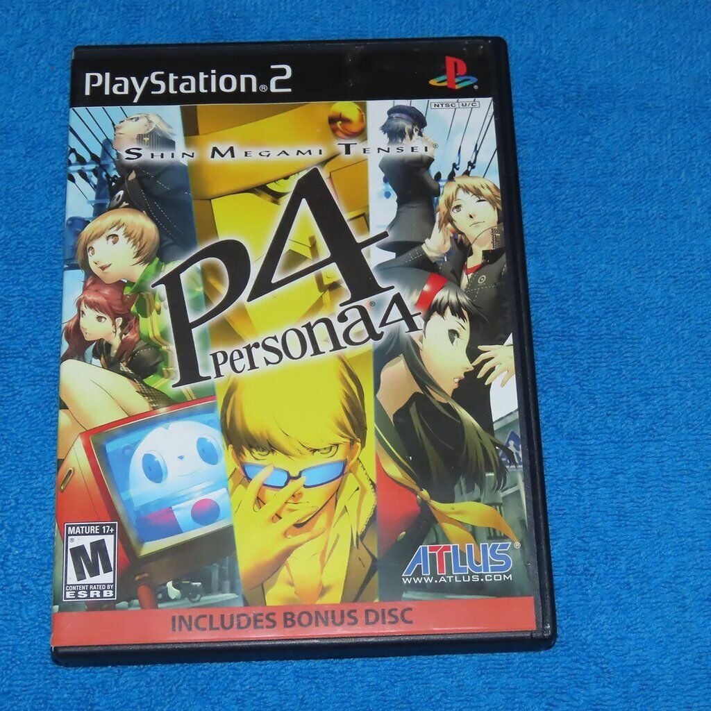 Shin Megami Tensei: Persona 4 Playstation 2 Video Game - PS2 Complete