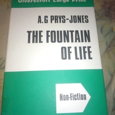 The fountain of life hardback book used oop religion