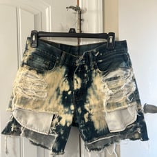 Vintage Ladies Levi distressed shorts