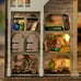 Three-dimensional Puzzle Assembled Building Model Dollhouse Kit-DN36C