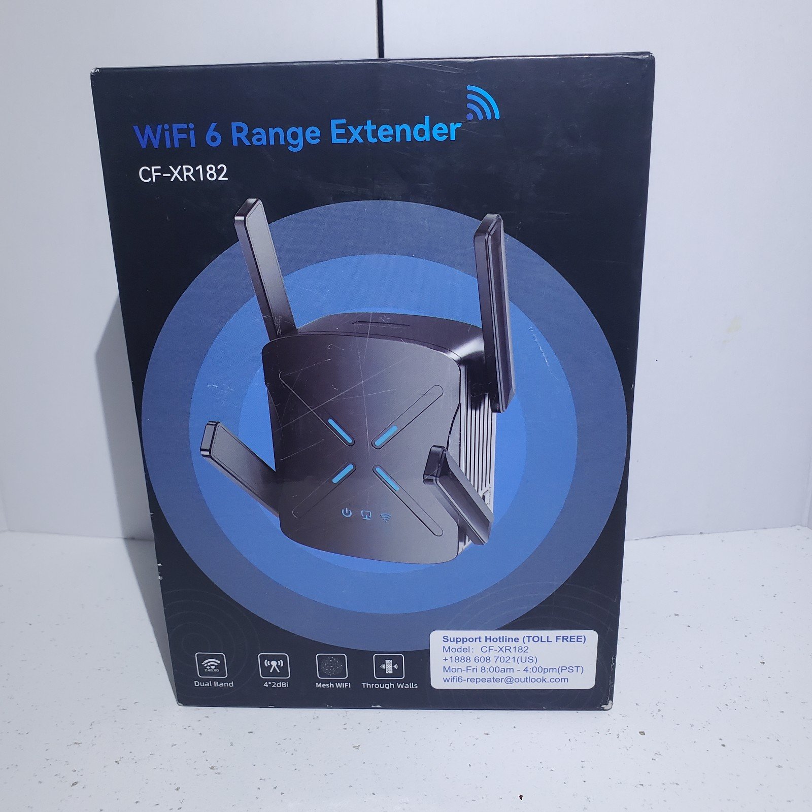 WiFi Extender Signal Booster Wi-Fi 6