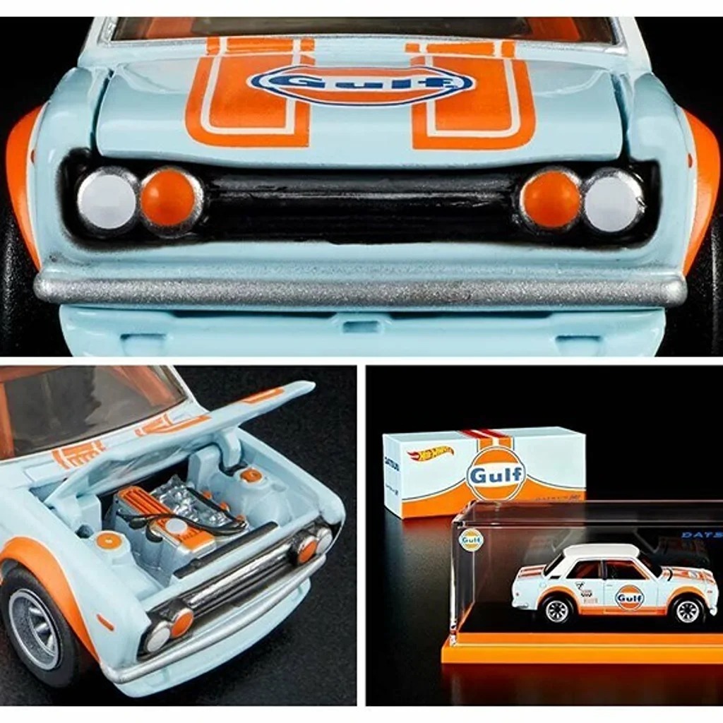 Hot Wheels RLC Exclusive '71 Datsun 510 Gulf Brand New Never Open **Ships Now!!*