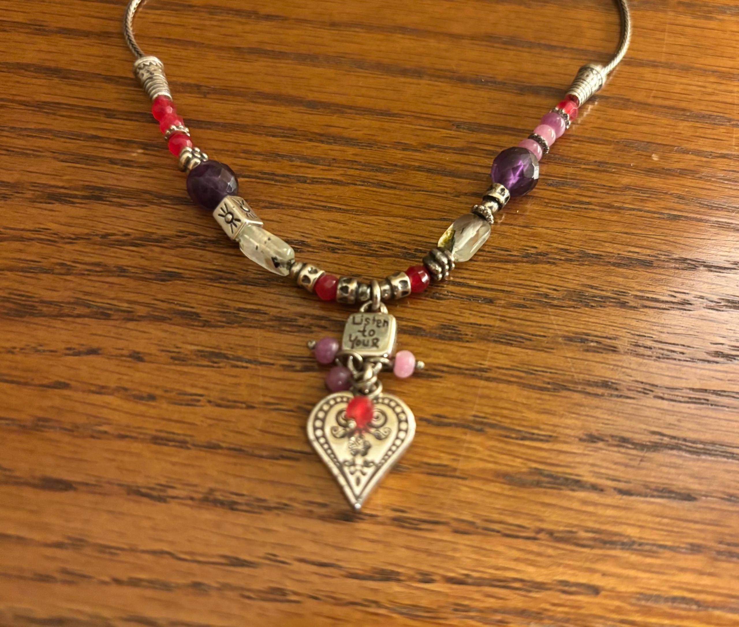 Brighton Necklace Women’s Heart Pendant